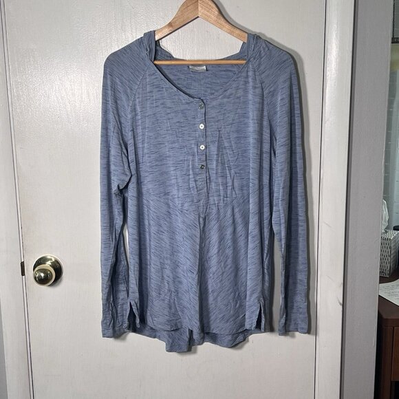 Columbia Tops - Columbia Blurred Line Long-Sleeve Shirt for Ladies Size XL Blue